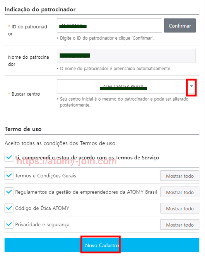 [atomy-join] Mobile - Brazil memer Registration_Step 10