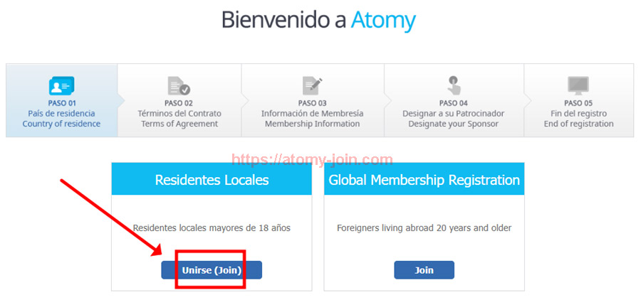 [atomy-join] Colombia Memer Registration_Step 3