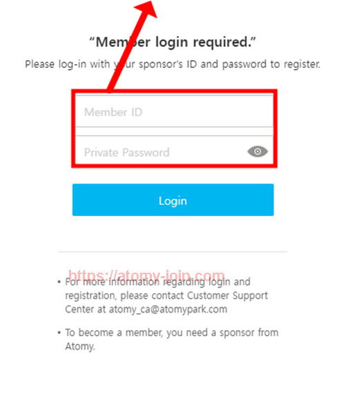 [atomy-join] Mobile - Canada Memer Registration_Step 2