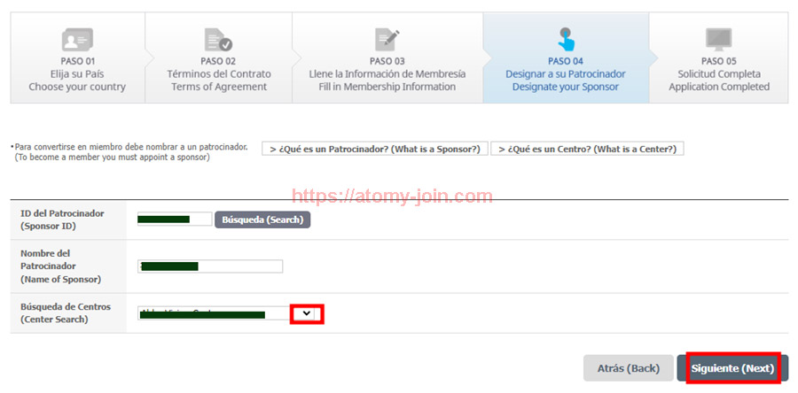 [atomy-join] Mexico Memer Registration_Step 10