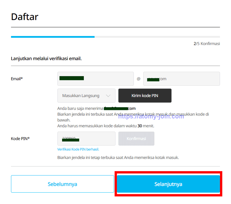[atomy-join] Indonesia Memer Registration_Step 7