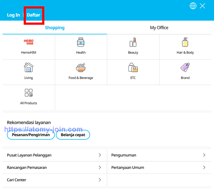 [atomy-join] Mobile - Indonesia Memer Registration_Step 2