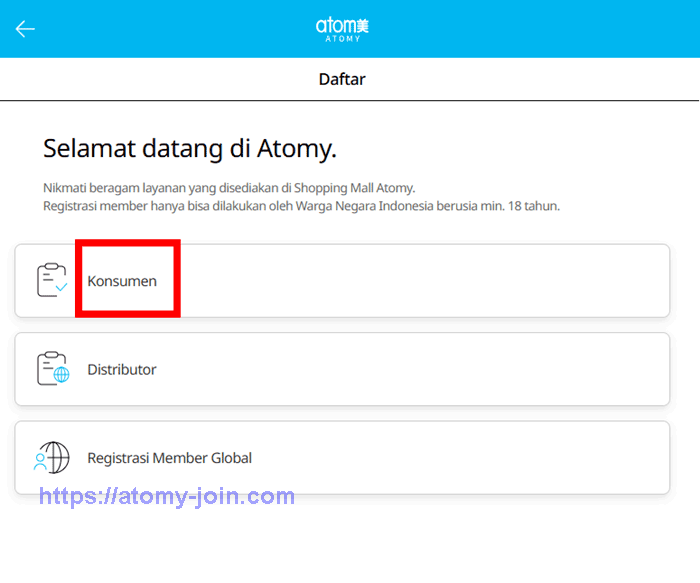 [atomy-join] Mobile - Indonesia Memer Registration_Step 3