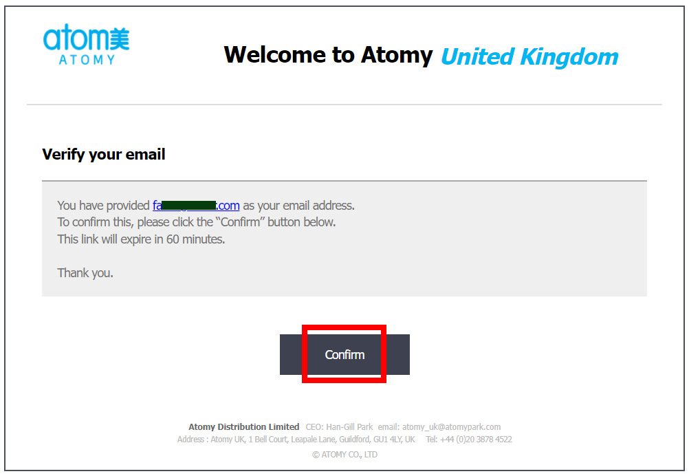 [atomy-join] UK Memer Registration_Step 6