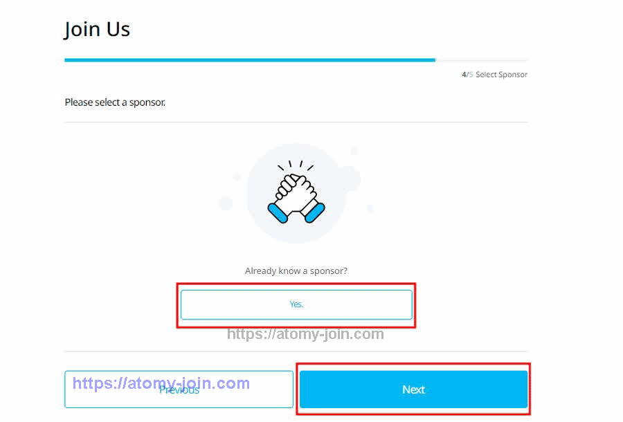 [atomy-join] singapore Memer Registration_Step 6