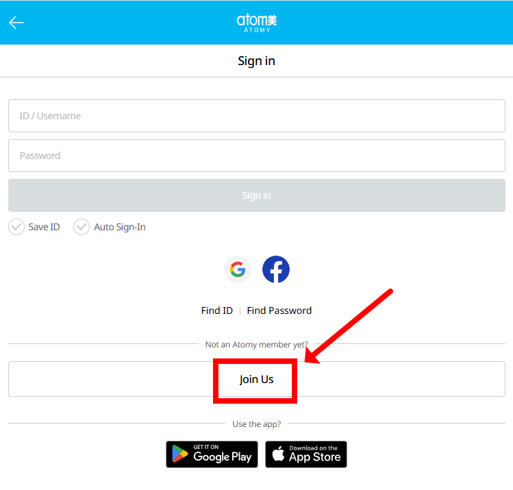 [atomy-join] Mobile - UK Memer Registration_Step 2