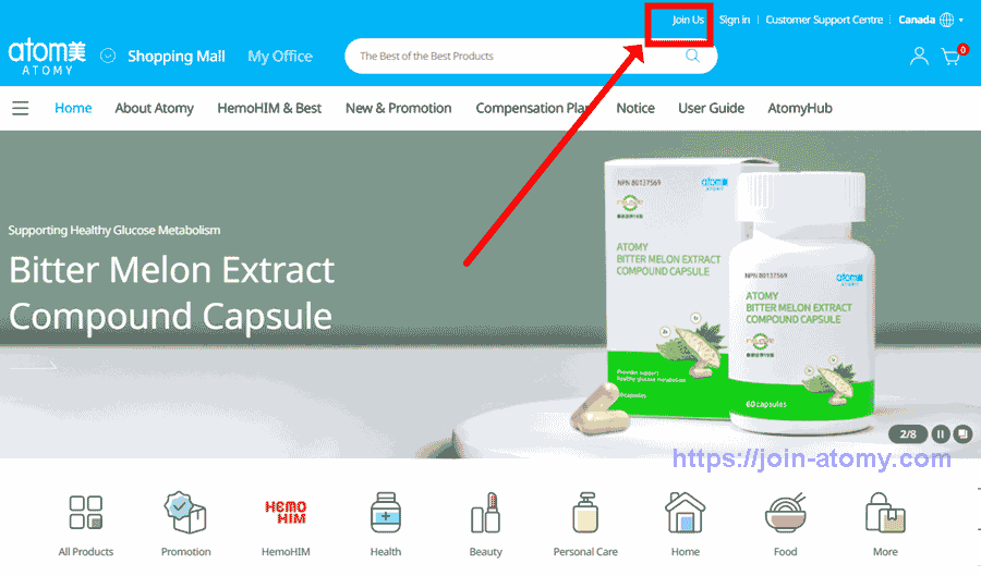 [atomy-join] Canada-Memer-Registration_Step-1